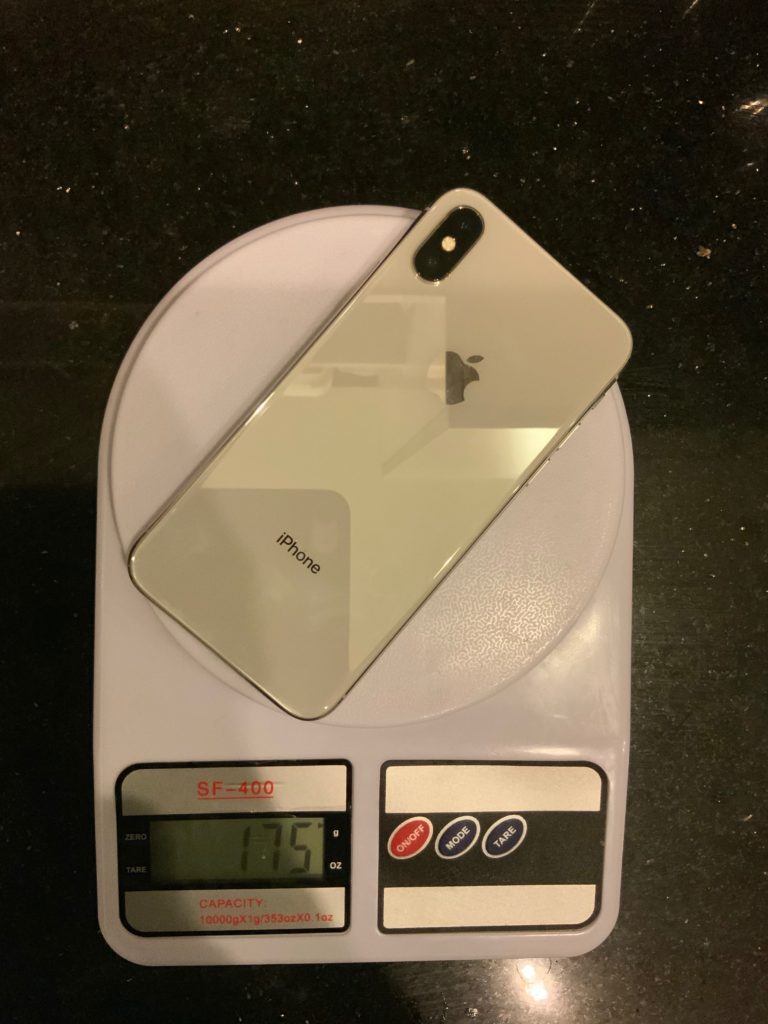 Teža iPhone X