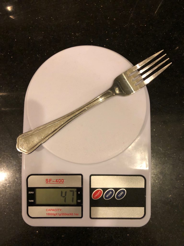 fork weight