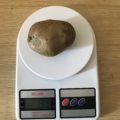 Сколько весит 1 средний картофель?