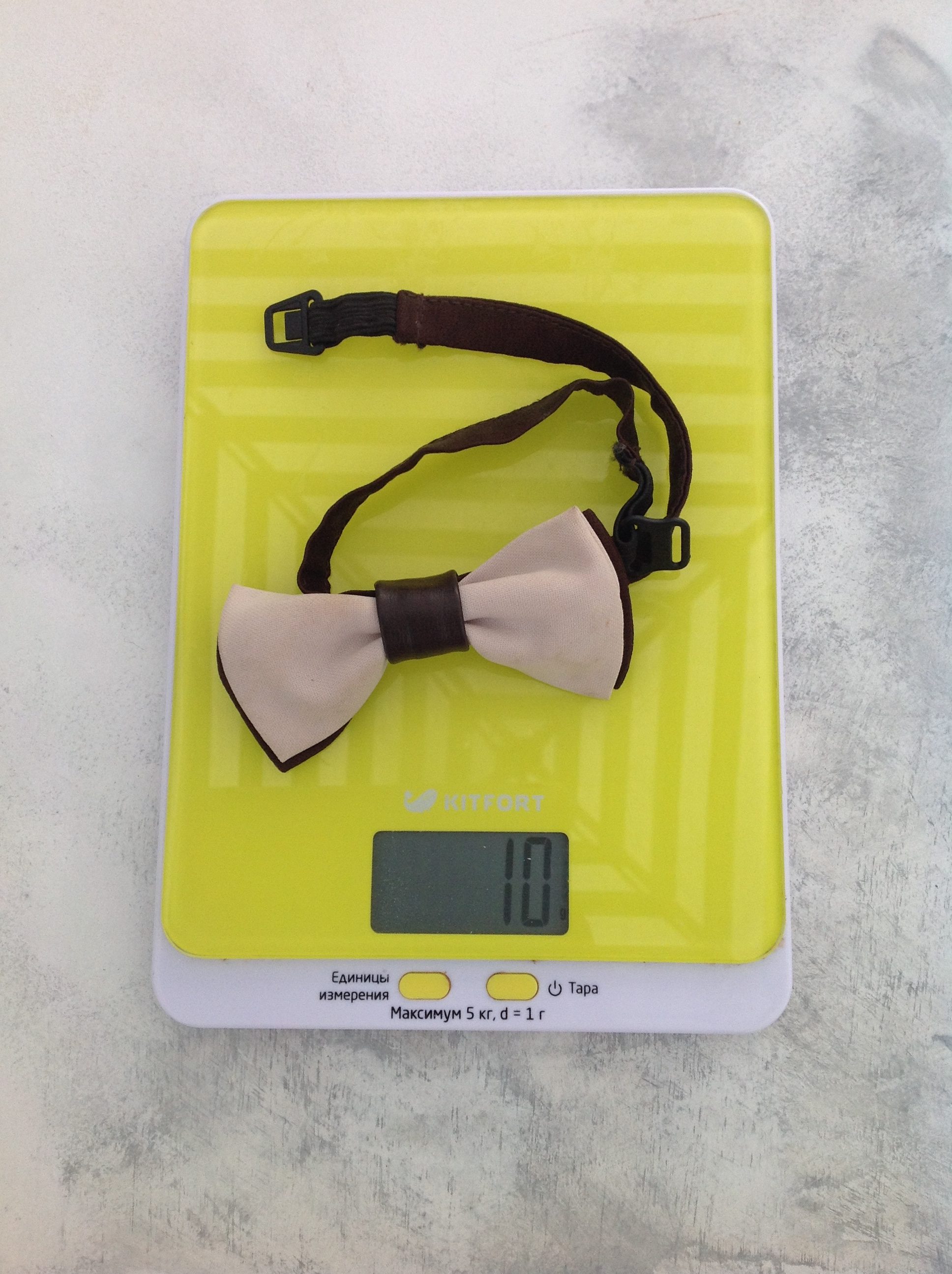 bow tie weight