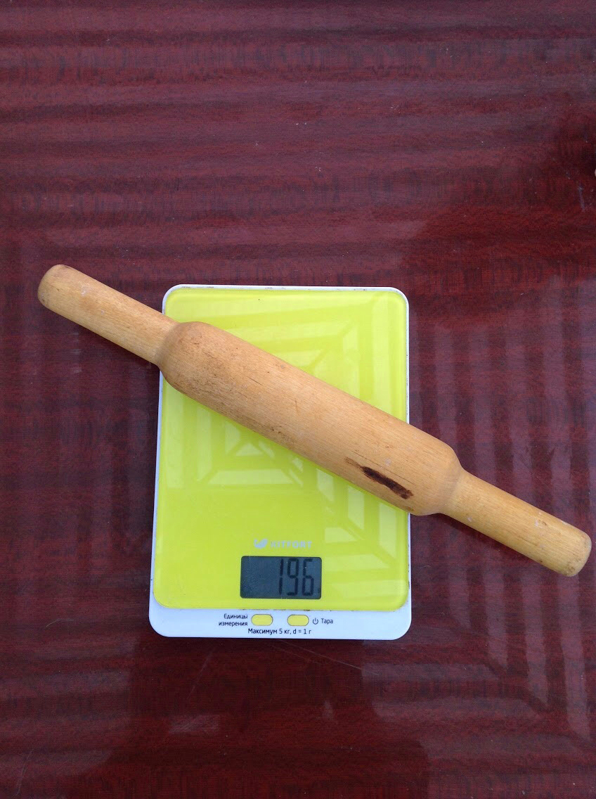 rolling pin weight