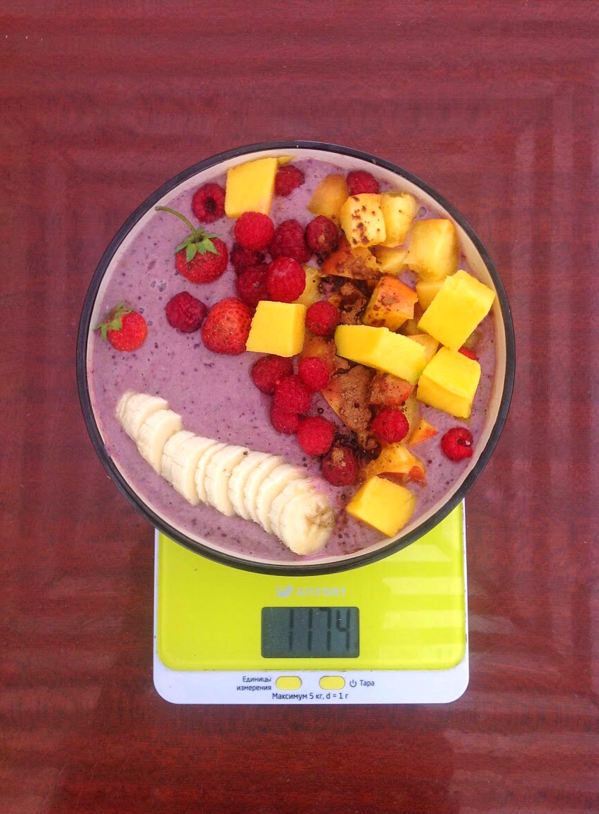 smoothie bowl weight