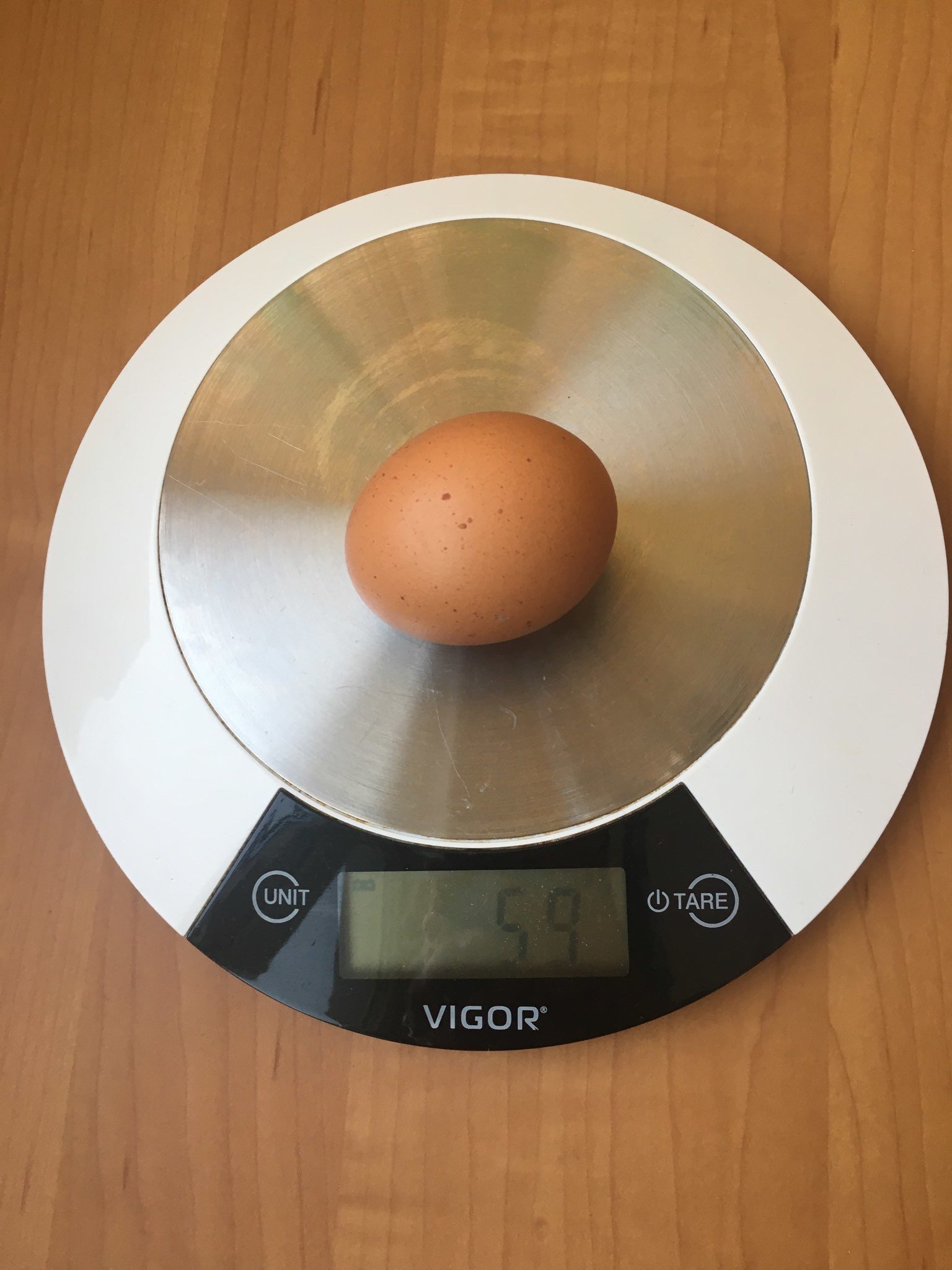 egg weight