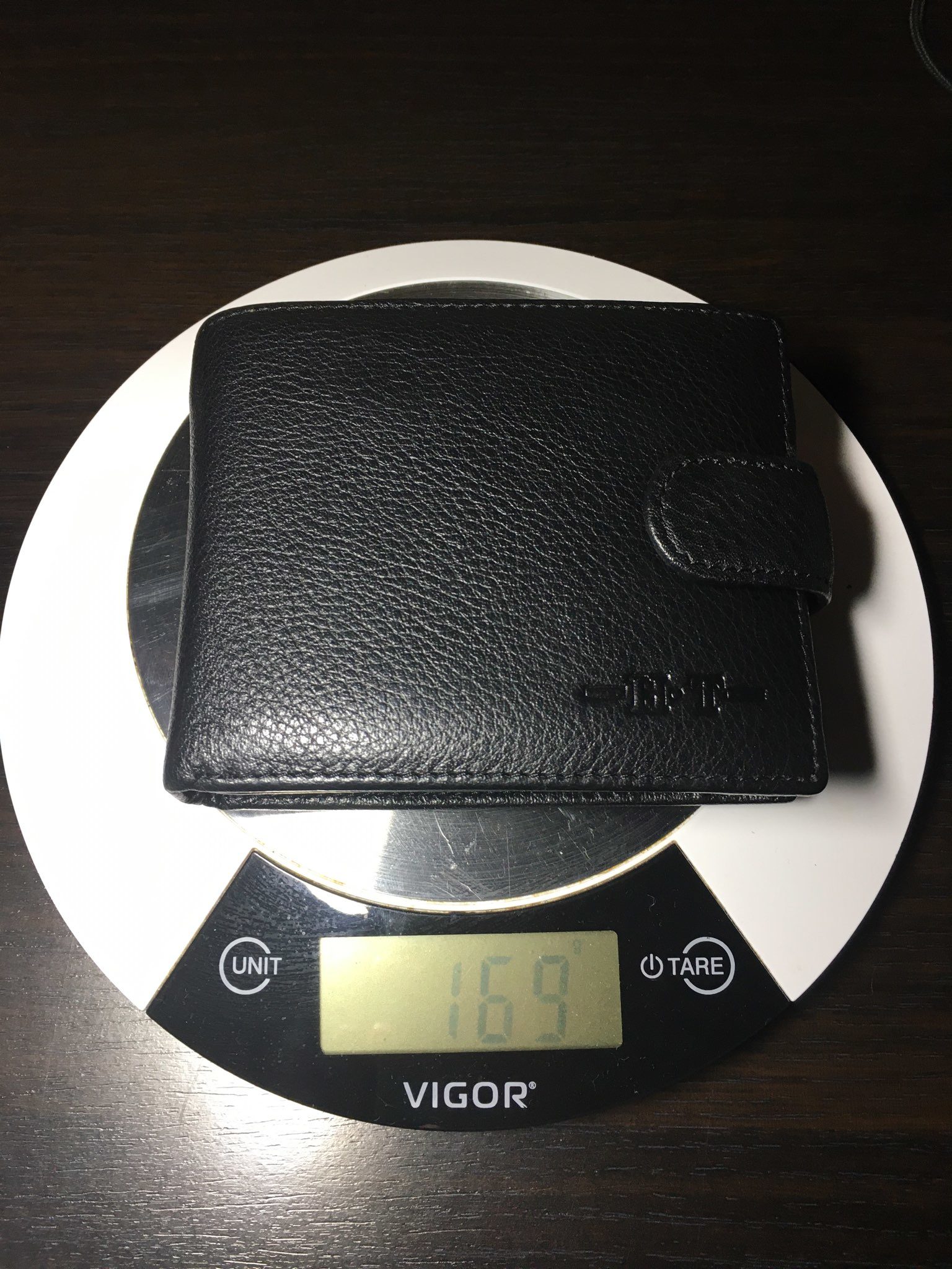male wallet weight