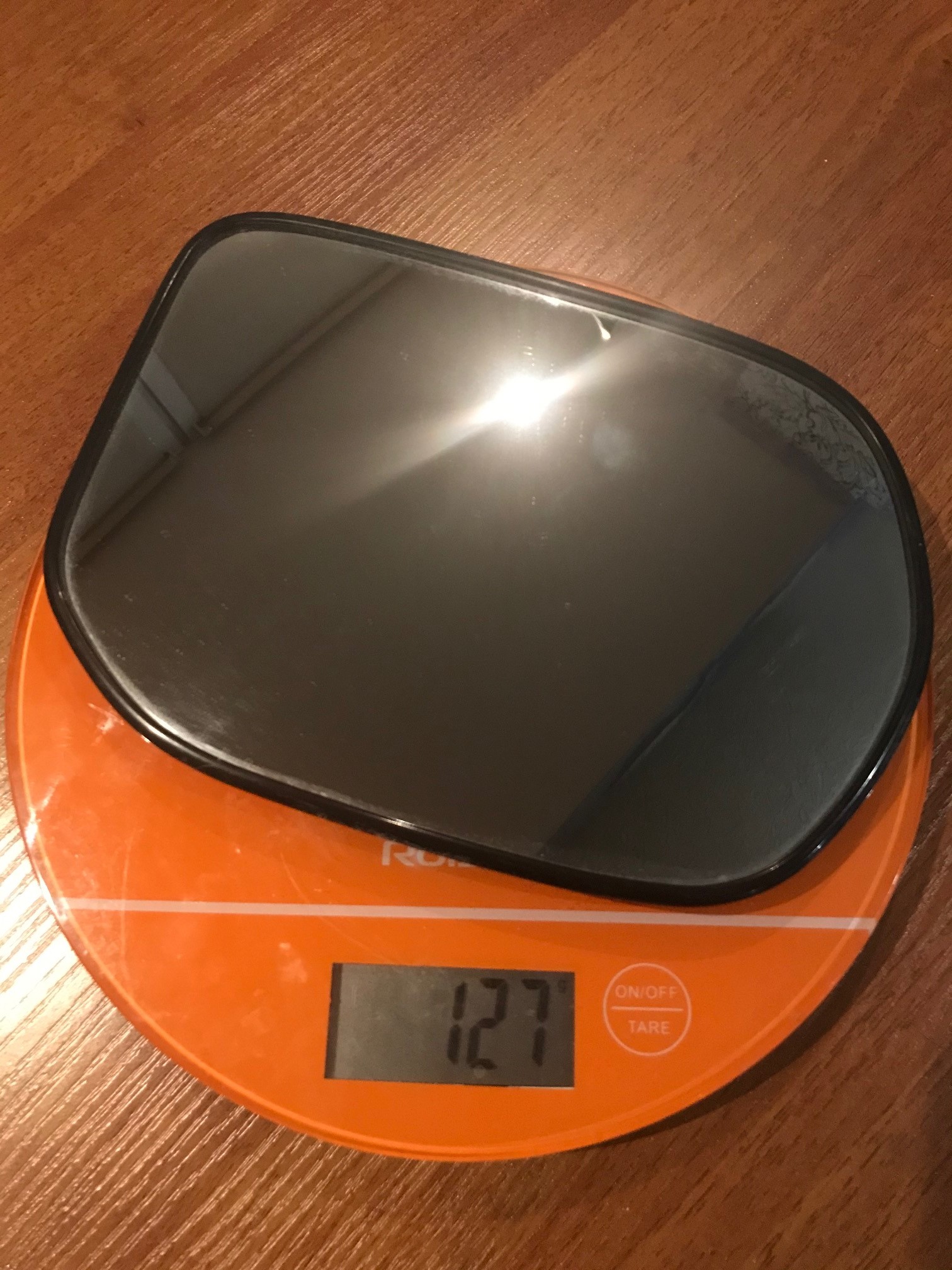 side mirror weight from car