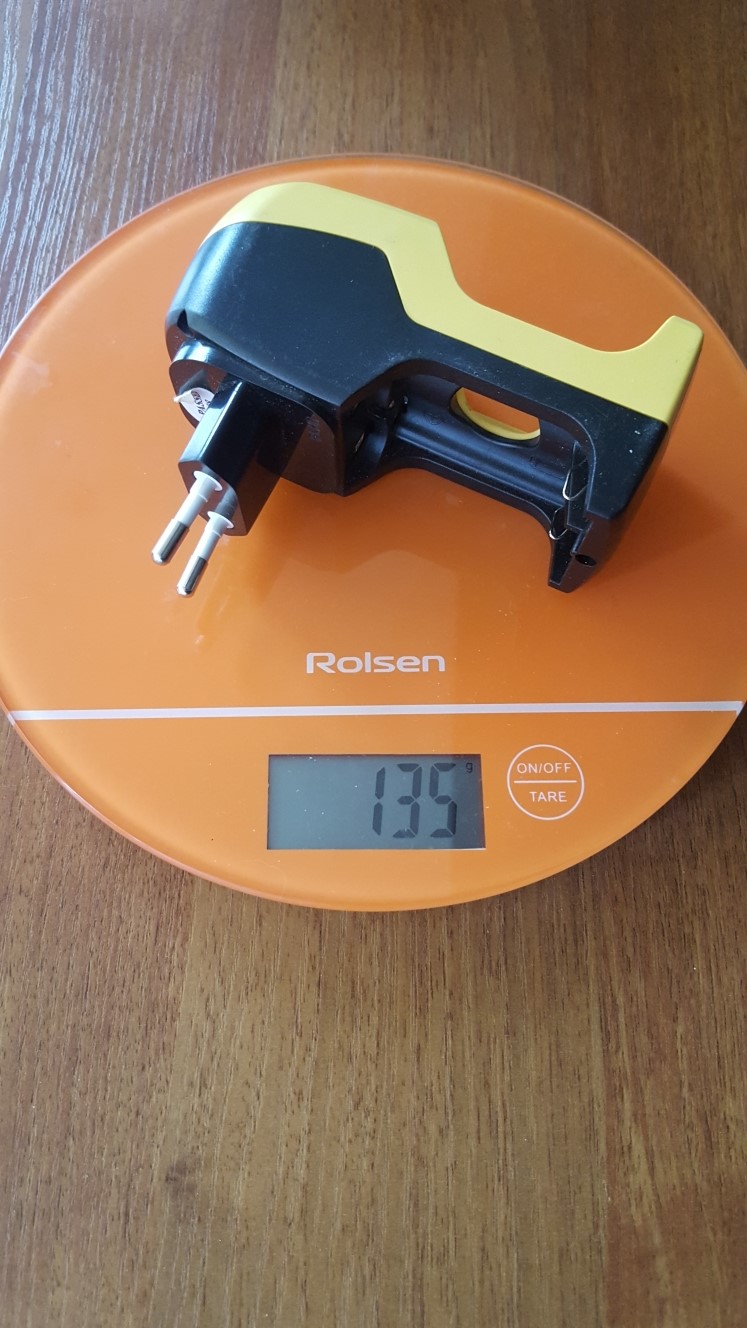 Gewicht des Batterieladegeräts