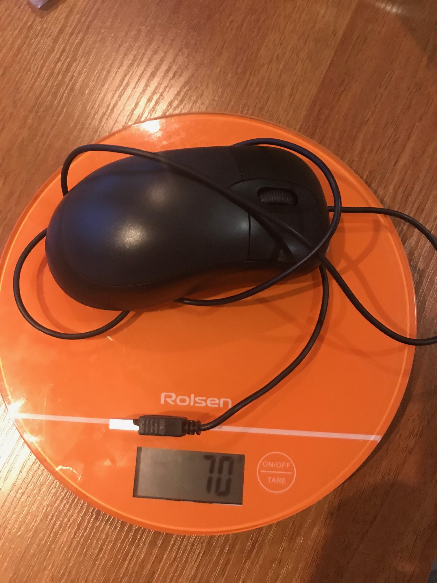Сколько весит компьютерная мышка?