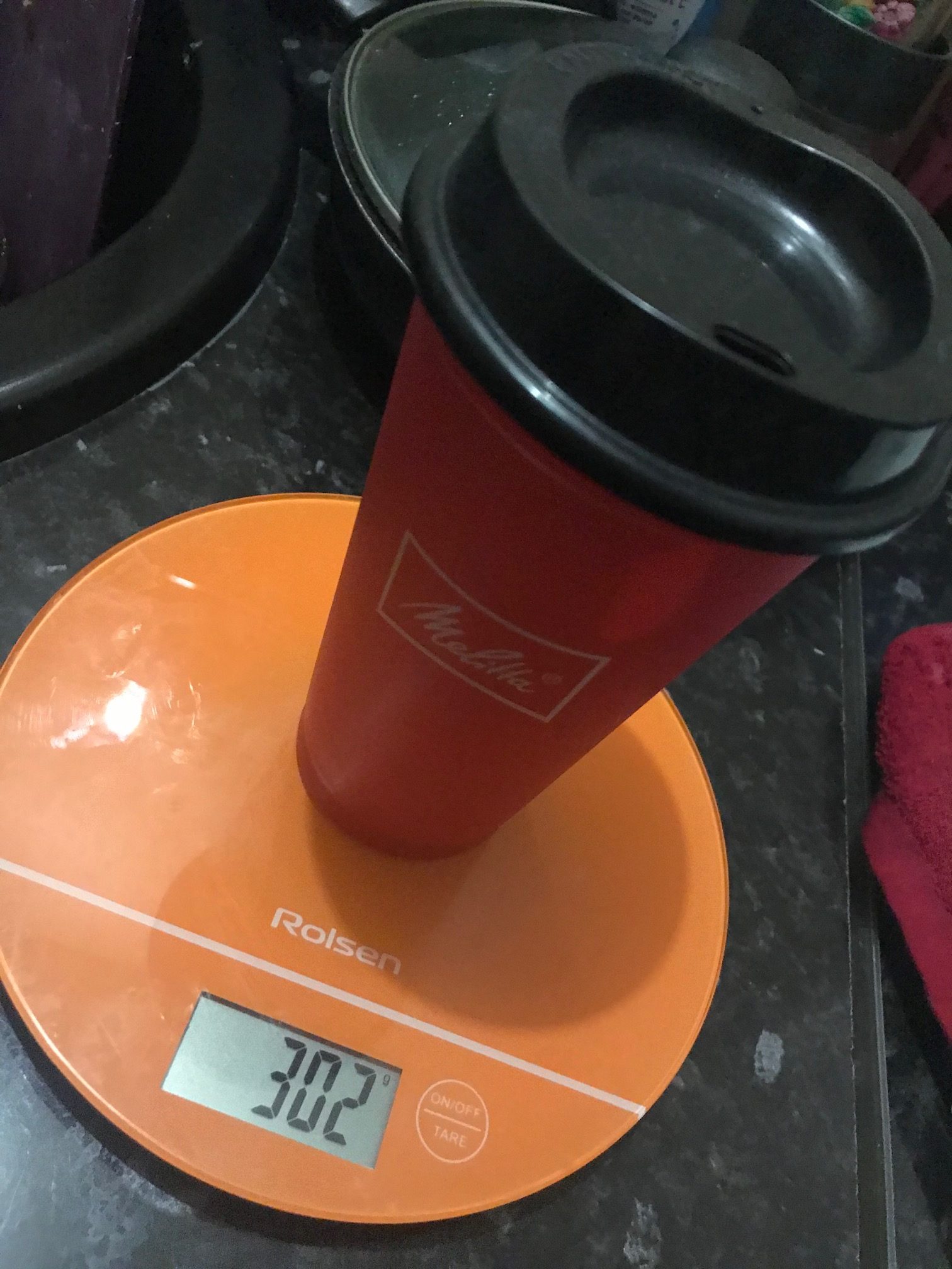 вес стакана для кофе из пластика