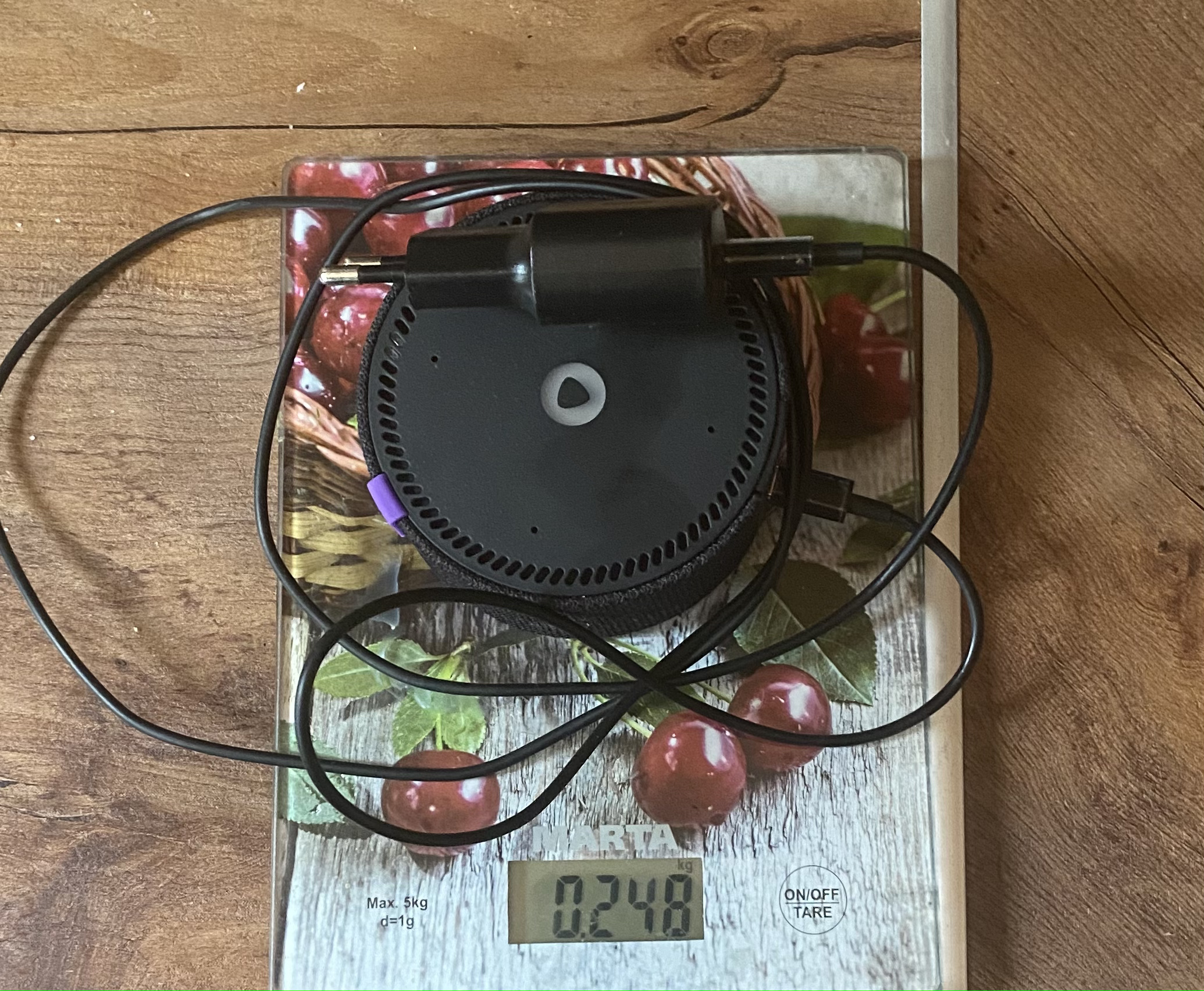 weight of the alice mini speaker