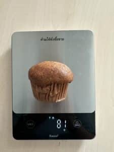 cupcake weighs