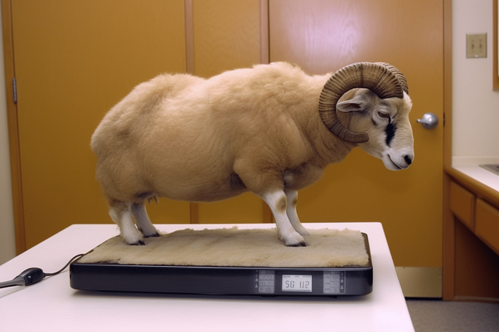 How much does a ram weigh?