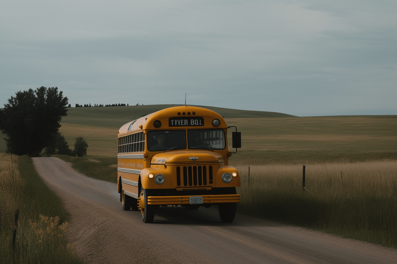 Cik sver skolas autobuss?